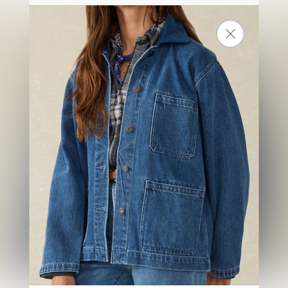 Faherty Women’s Denim Jacker
